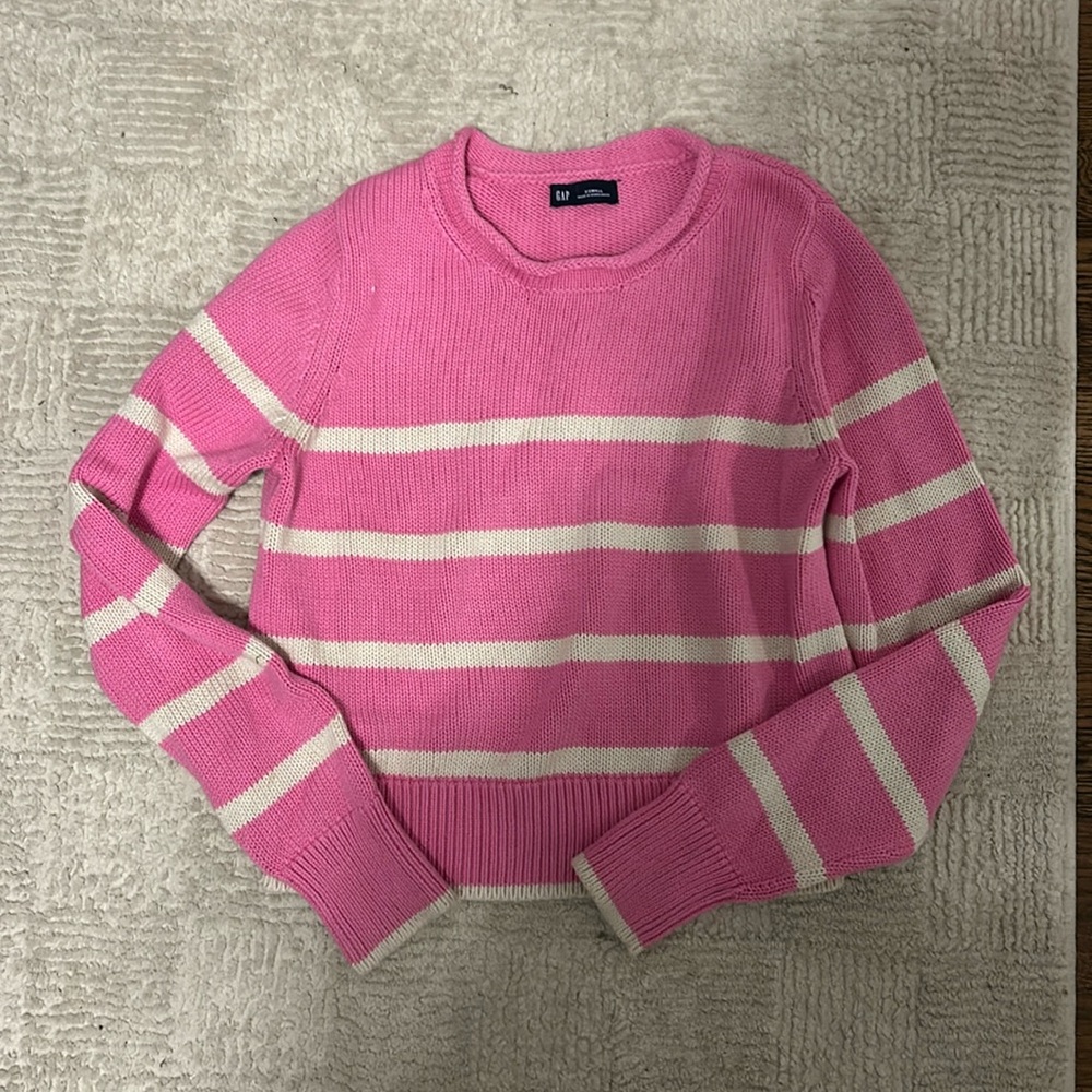 GAP SHRUNKEN ROLL NECK SWEATER %100 COTTON